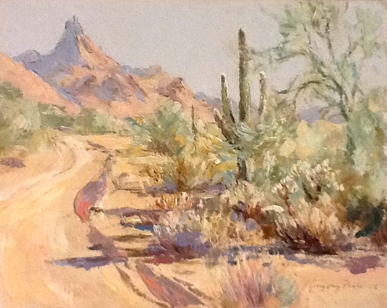 Desert  - Poole, Gregory art collectible - Main Image 1