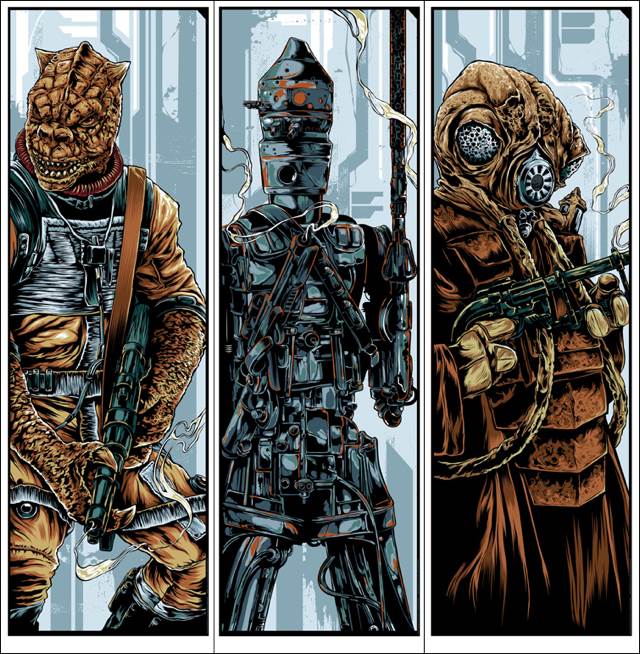Ken Taylor Star Wars Mondo - Ken Taylor art collectible - Main Image 1