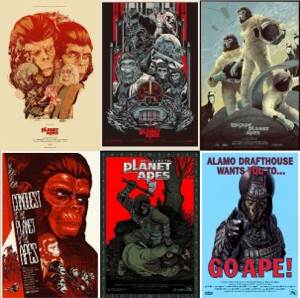 Escape From The Planet Of The Apes - Rich Kelly art collectible - Main Image 2