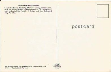 Pennsylvania - Covered Bridges art collectible - Main Image 2