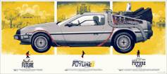 Back To The Future Part 3 - Phantom City art collectible - Main Image 2