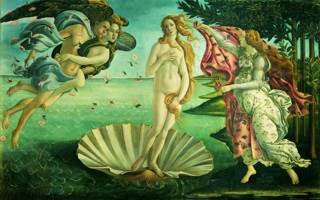 Venus Fødsel - Botticelli art collectible - Main Image 1