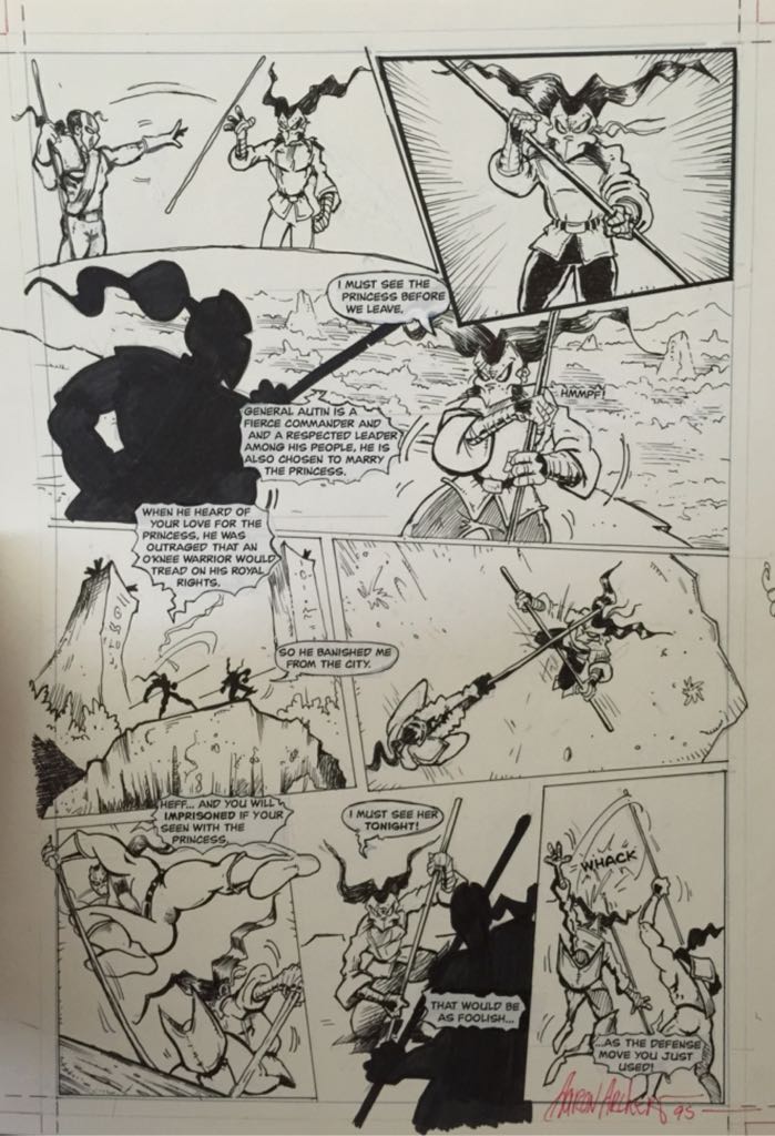 Gumbo - #2, Page 5 - Aaron Archer art collectible - Main Image 1