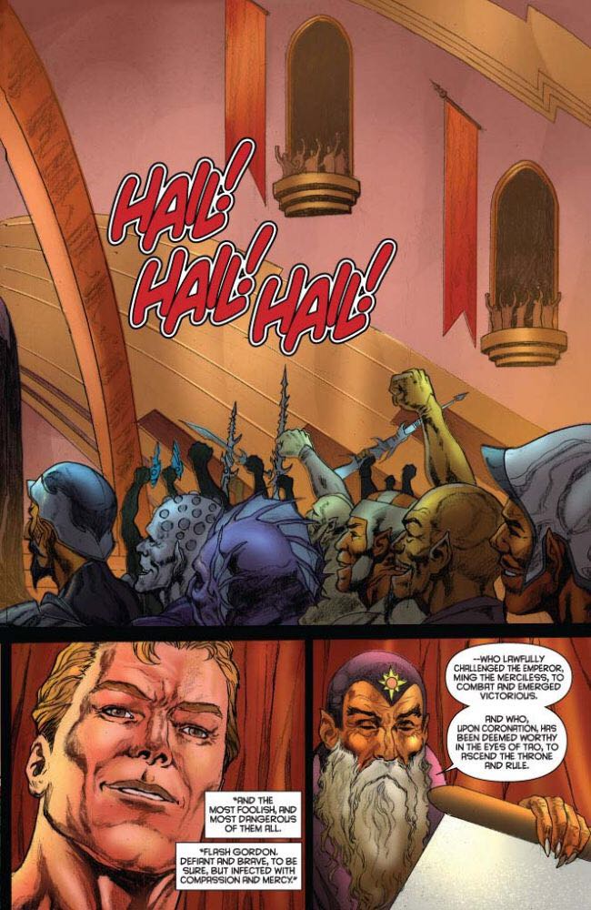 Flash Gordon - #9, Page 3 - Daniel Indro art collectible - Main Image 2