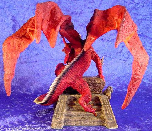 EN2308  - Magmaroth - Enchantica art collectible - Main Image 2