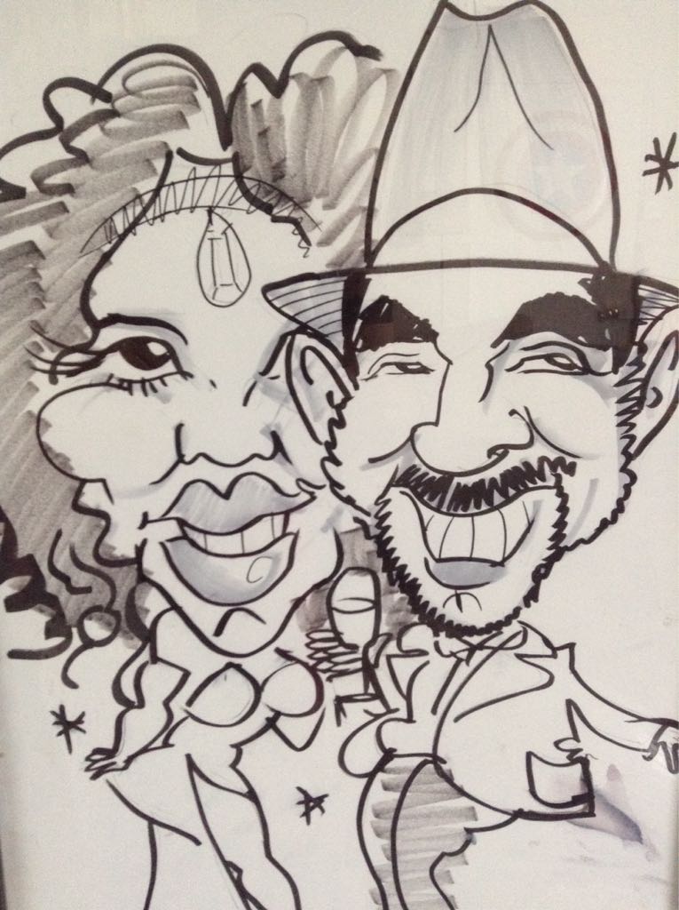 Caricature - David Groves art collectible - Main Image 1