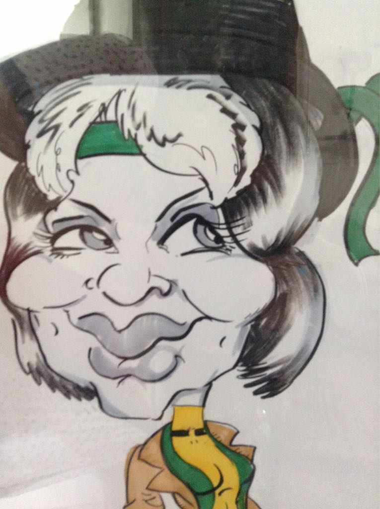 Rogue Caricature - David Groves art collectible - Main Image 1