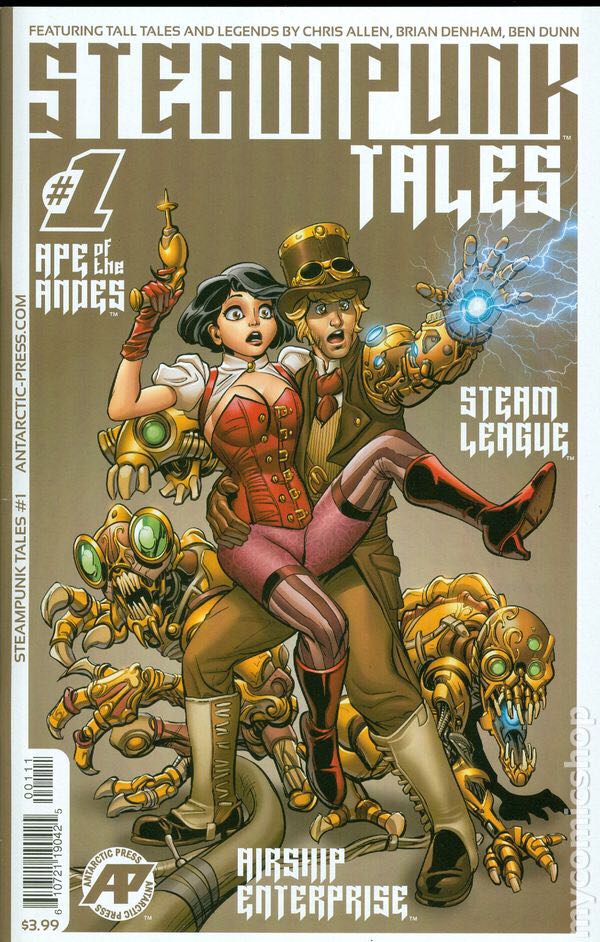 Steampunk Tales - #1, Page 3 - Ben Dunn art collectible - Main Image 2