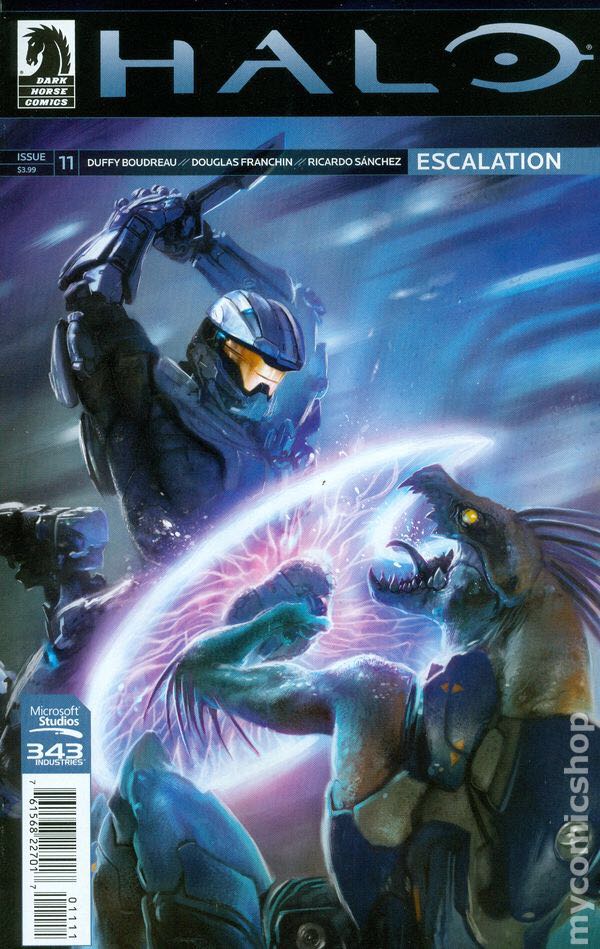 Halo: Escalation - 11, Page 4 - Ricardo Sanchez art collectible - Main Image 2
