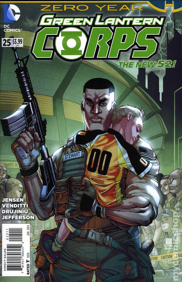 Green Lantern Corps - #25, Page 9 - Allan Jefferson art collectible - Main Image 2