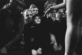 Landschap met kerk en boerderij