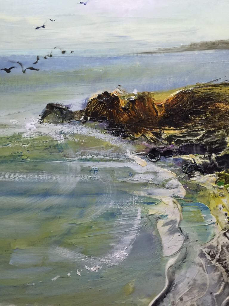 La Mer En Bretagne - M. Jouenne art collectible - Main Image 2