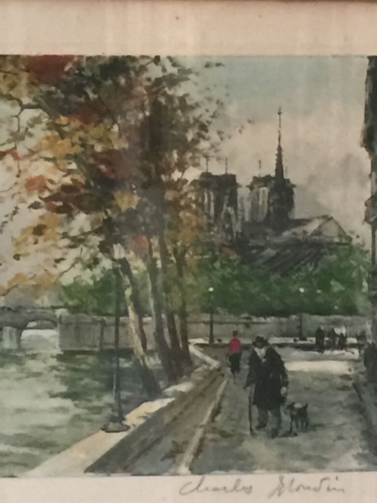 Paris Seine - Charles Martin art collectible - Main Image 2