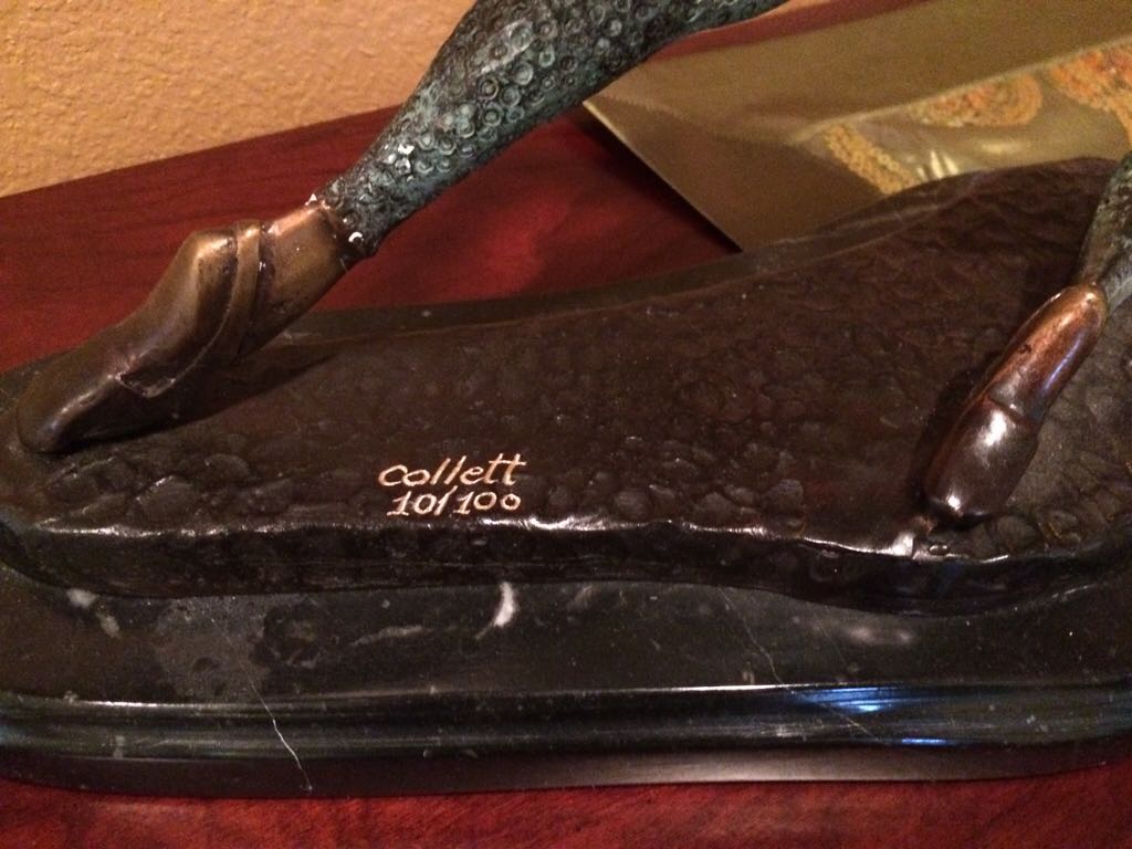 Ballerina With Ball - Collet art collectible - Main Image 2