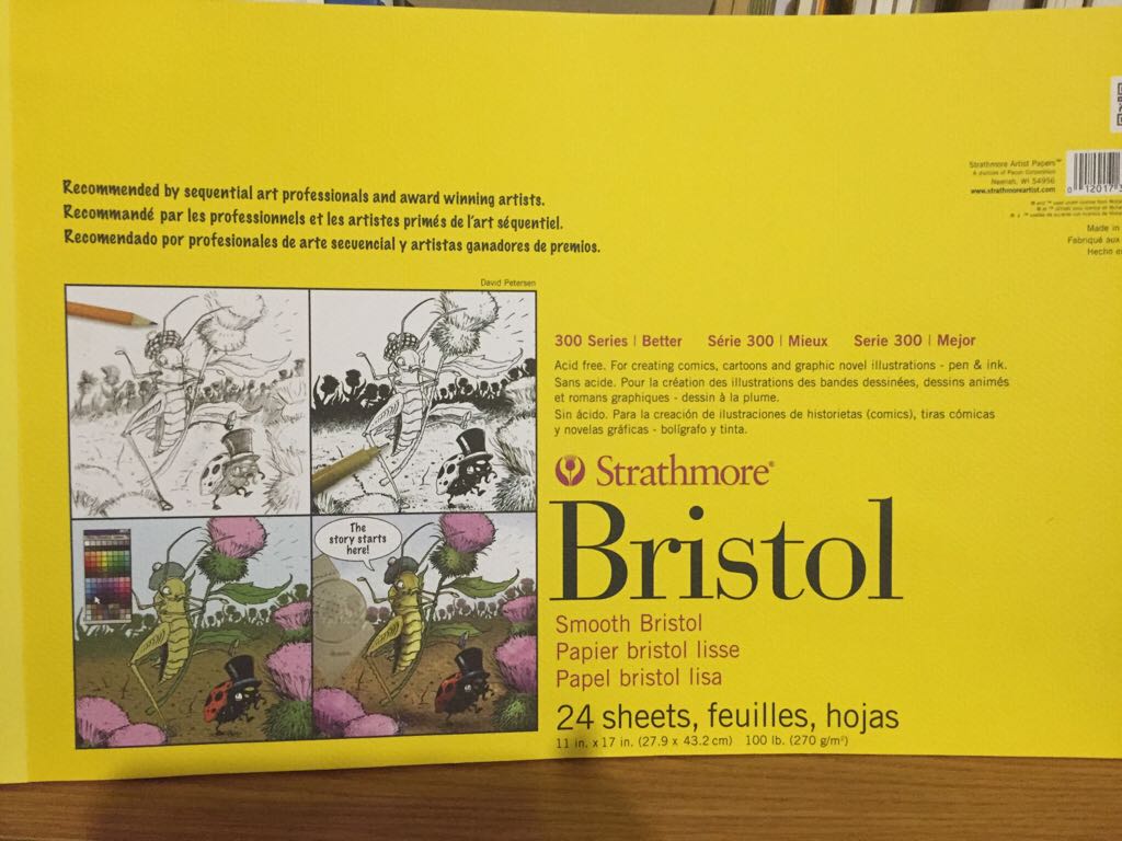 Strathmore Bristol Smooth 3 - Strathmore art collectible - Main Image 1