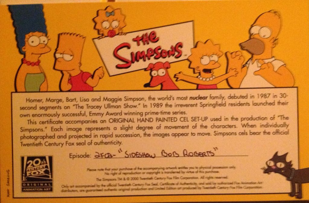 Sideshow Bob Roberts - Twentieth Century art collectible - Main Image 2