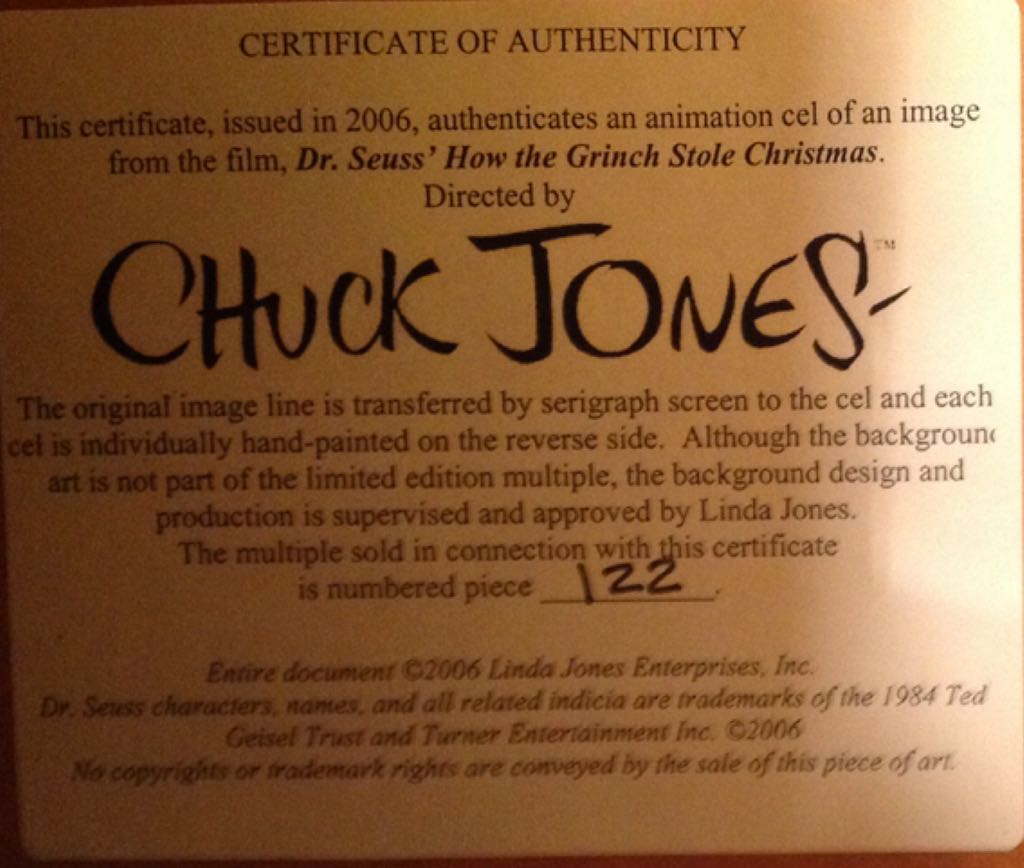Cindy-Lou Who - Chuck Jones art collectible - Main Image 2