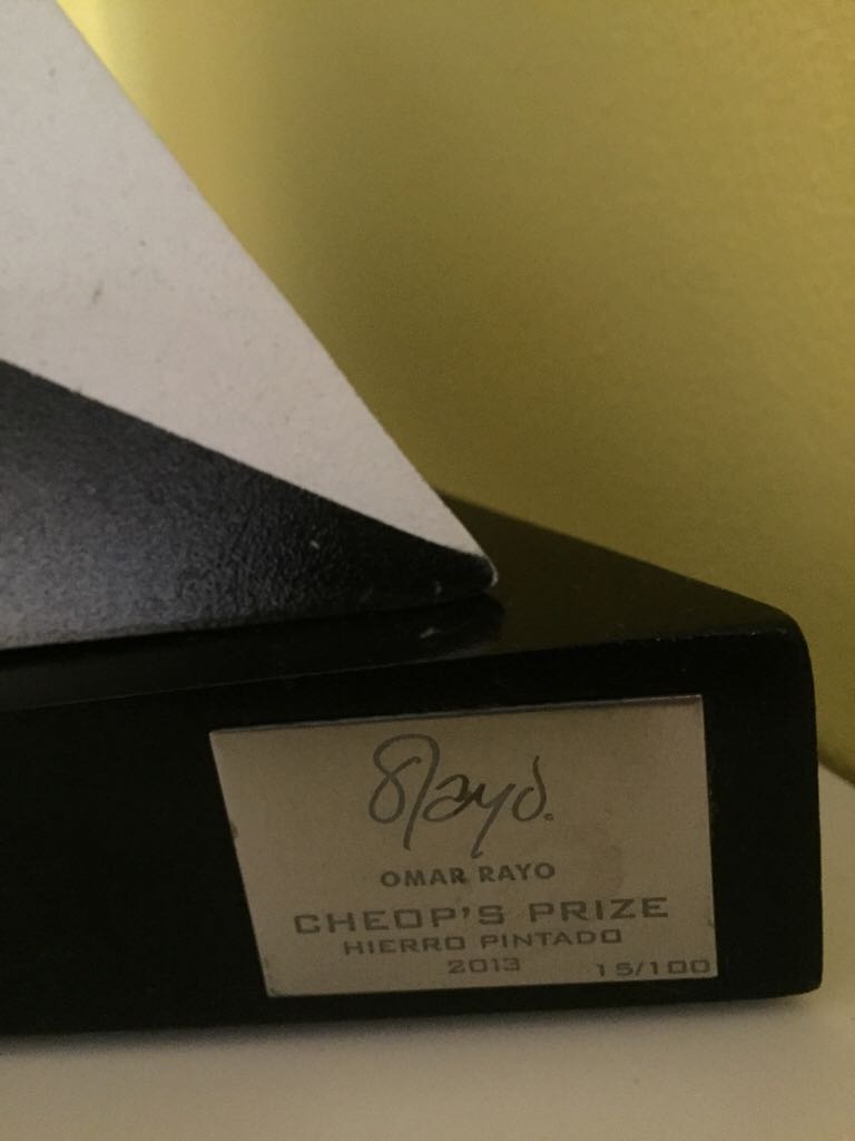 Cheop’s Prize - Omar Rayo art collectible - Main Image 2