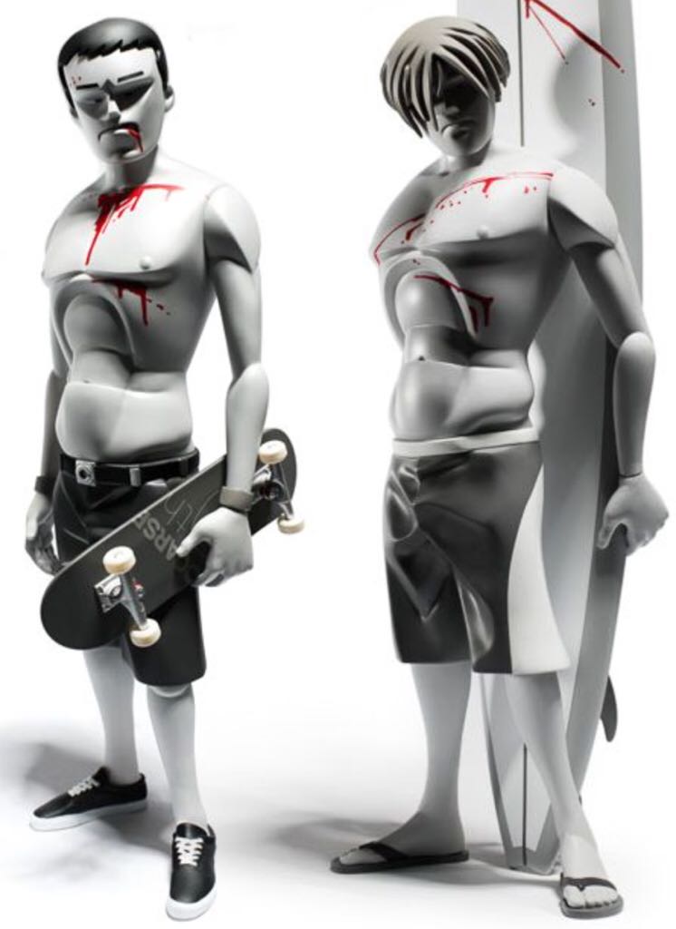 Flake, Fluid & Float - Pain - Coarse art collectible - Main Image 2