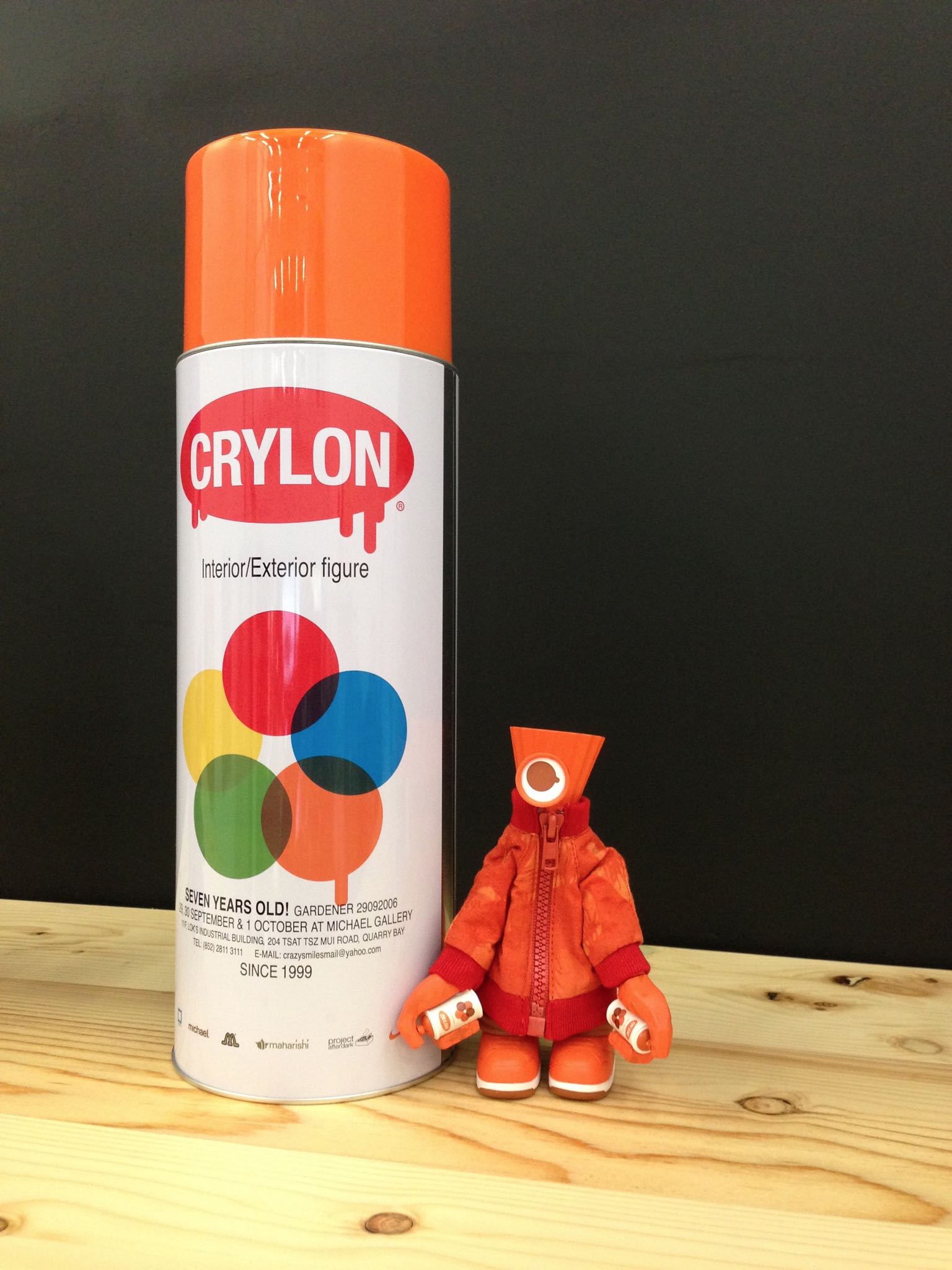 NY FAT Crylon & Tatoo Orange Set - Michael lau art collectible - Main Image 2