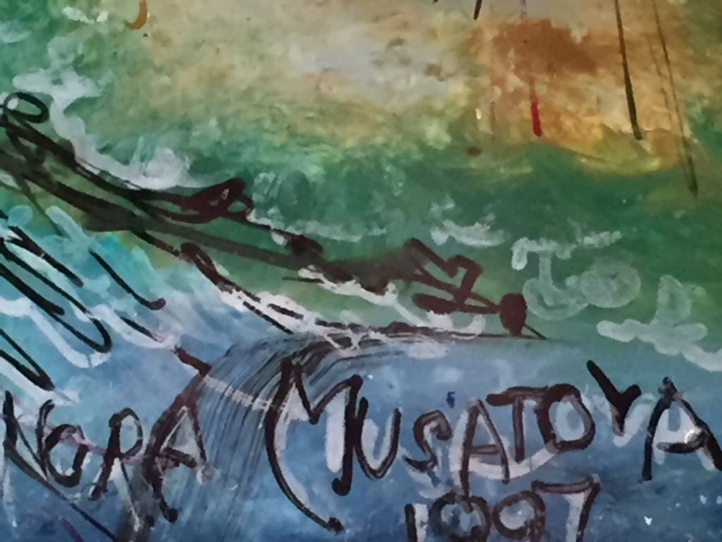 Aquarius the Water Bearer [2] - Nora Musatova art collectible - Main Image 2