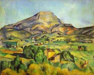 The Mount Sainte-Victoire - Paul Cézanne art collectible - Main Image 1
