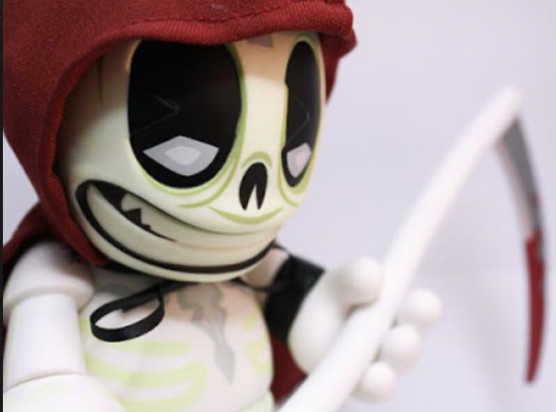 Kidreaper GID (Chase) - Kidrobot art collectible - Main Image 2