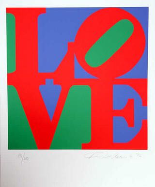LOVE - INDIANA, Robert art collectible - Main Image 2
