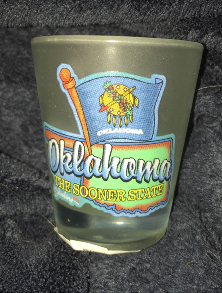 Oklahoma  - Shot Glass art collectible - Main Image 1