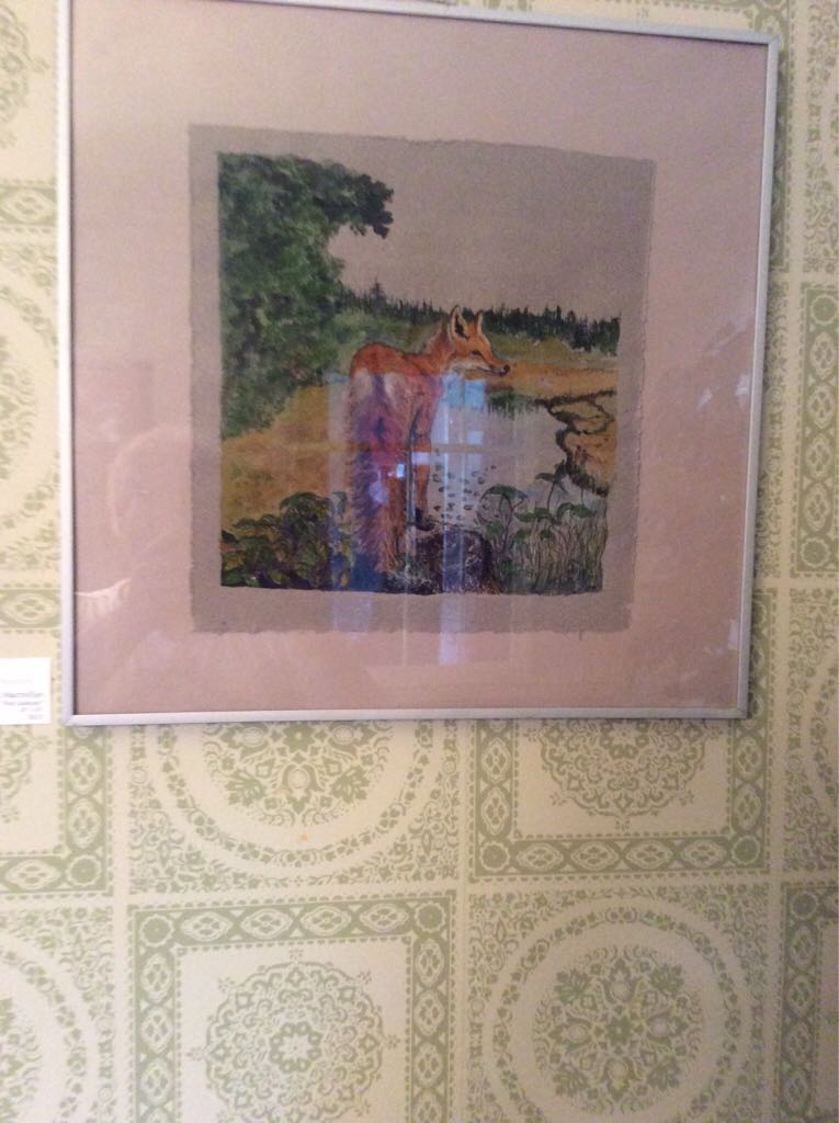 Fox Lookout - Jane Blanch art collectible - Main Image 2