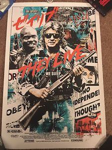 THEY LIVE Movie Poster 81/88 - James Rheem art collectible - Main Image 1