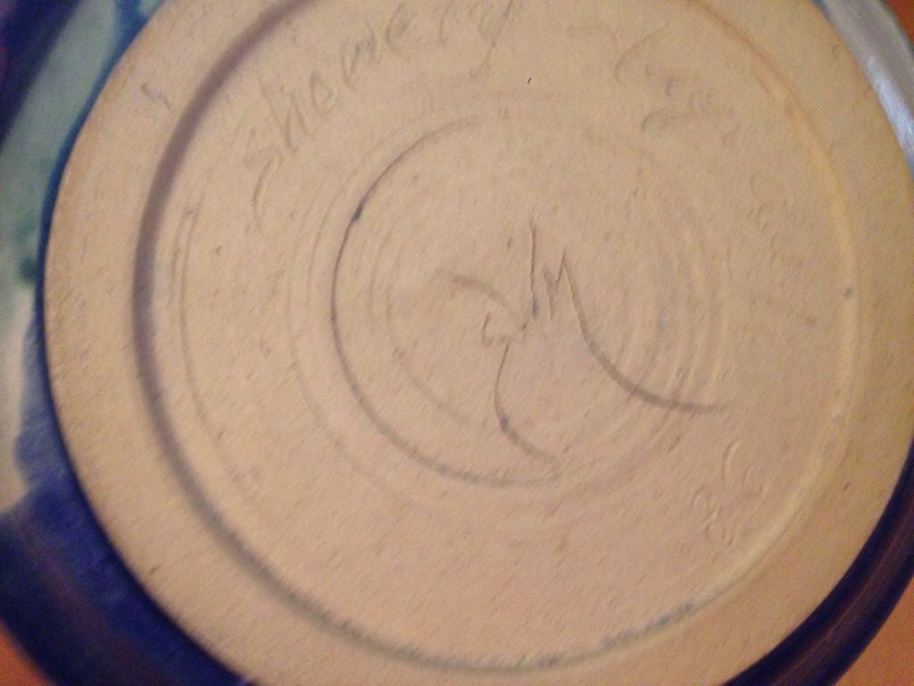 4 Plates - Illegibly Signed art collectible - Main Image 2