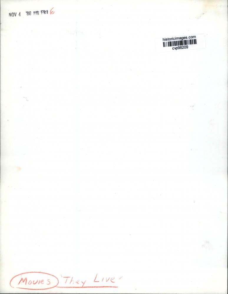 1988 Press Photo Roddy Piper and Keith David in They Live cvp98209 - Artist Unknown art collectible - Main Image 2