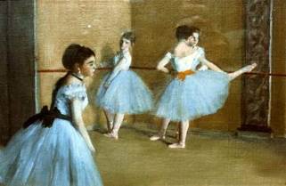 Dance Class At The Opera - Edgar Degas art collectible - Main Image 1
