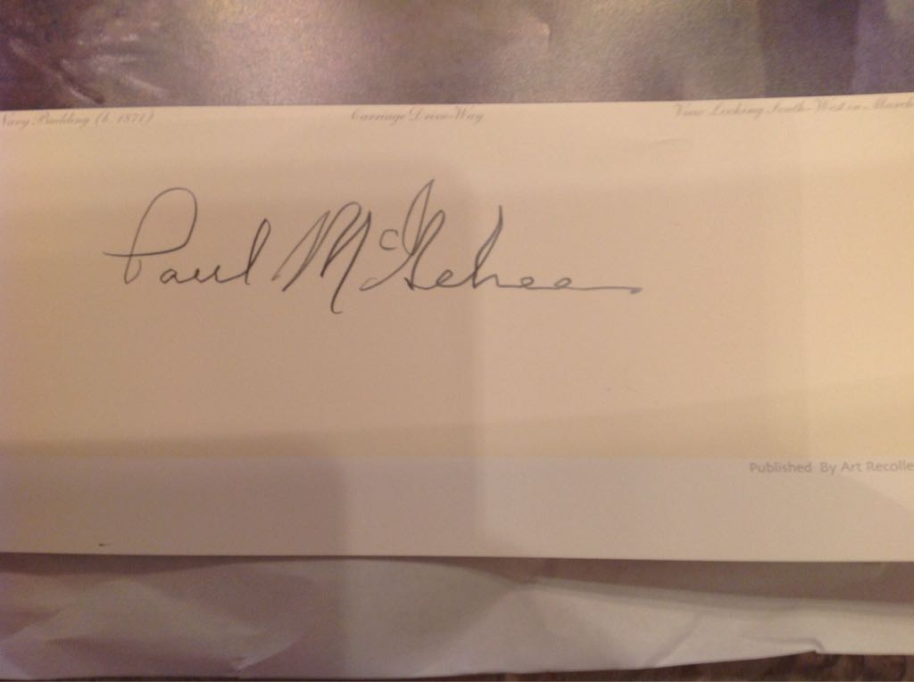 The Whitehouse By Moonlight - Paul McGehee art collectible - Main Image 2