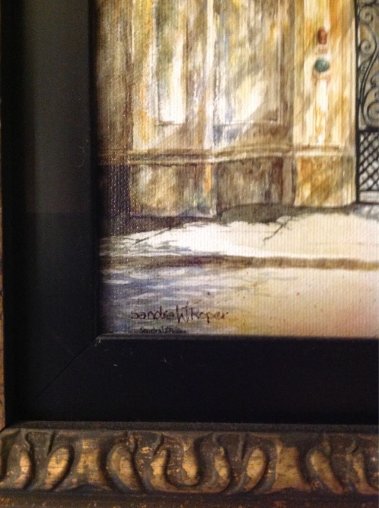 Charleston Gate - Sandra Roper art collectible - Main Image 2