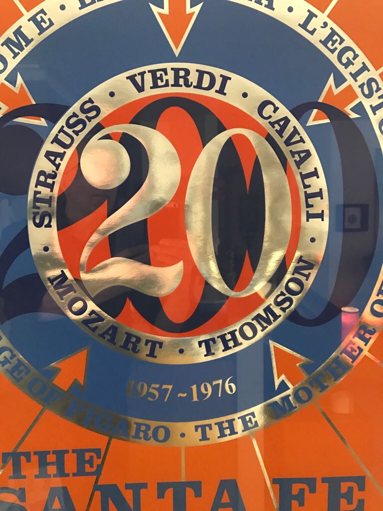 Sante Fe Opera - Robert Indiana art collectible - Main Image 2