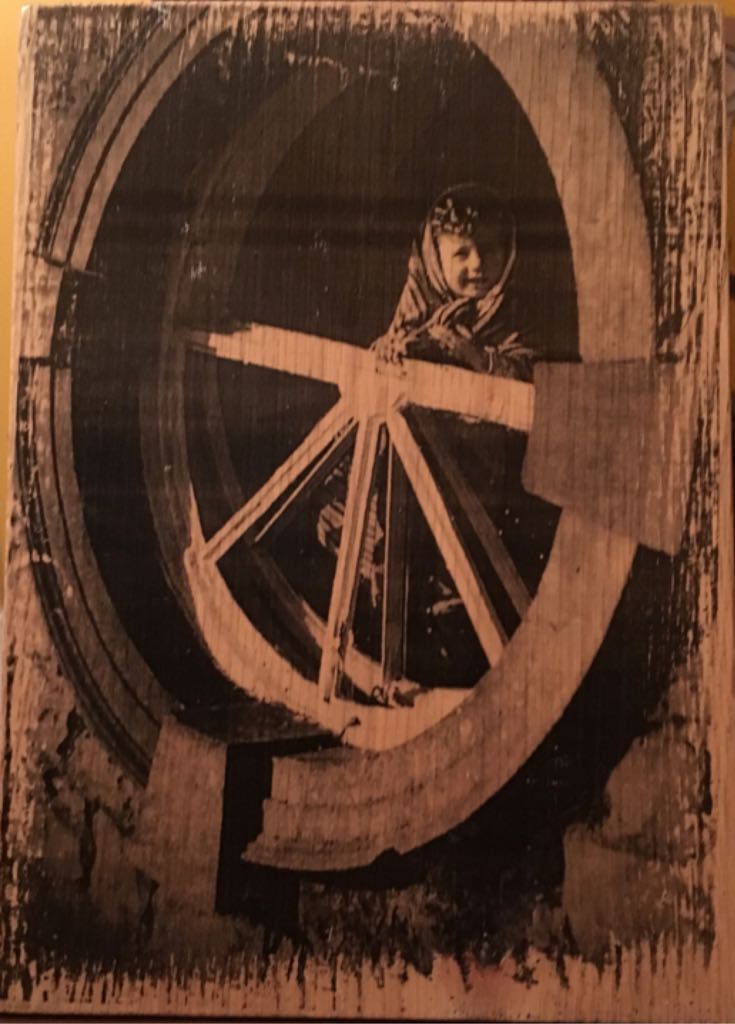Trina In Castle Window - Unkown art collectible - Main Image 1