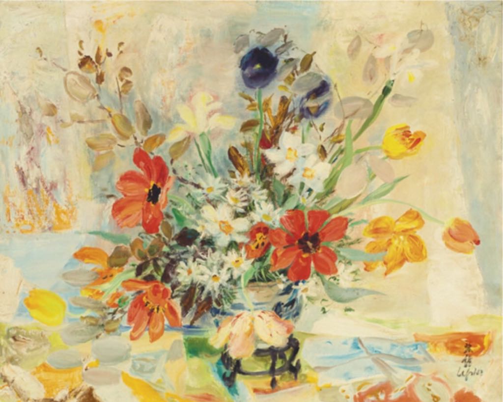 LES TULIPES ET LES RENONCULES - Le Pho art collectible - Main Image 1