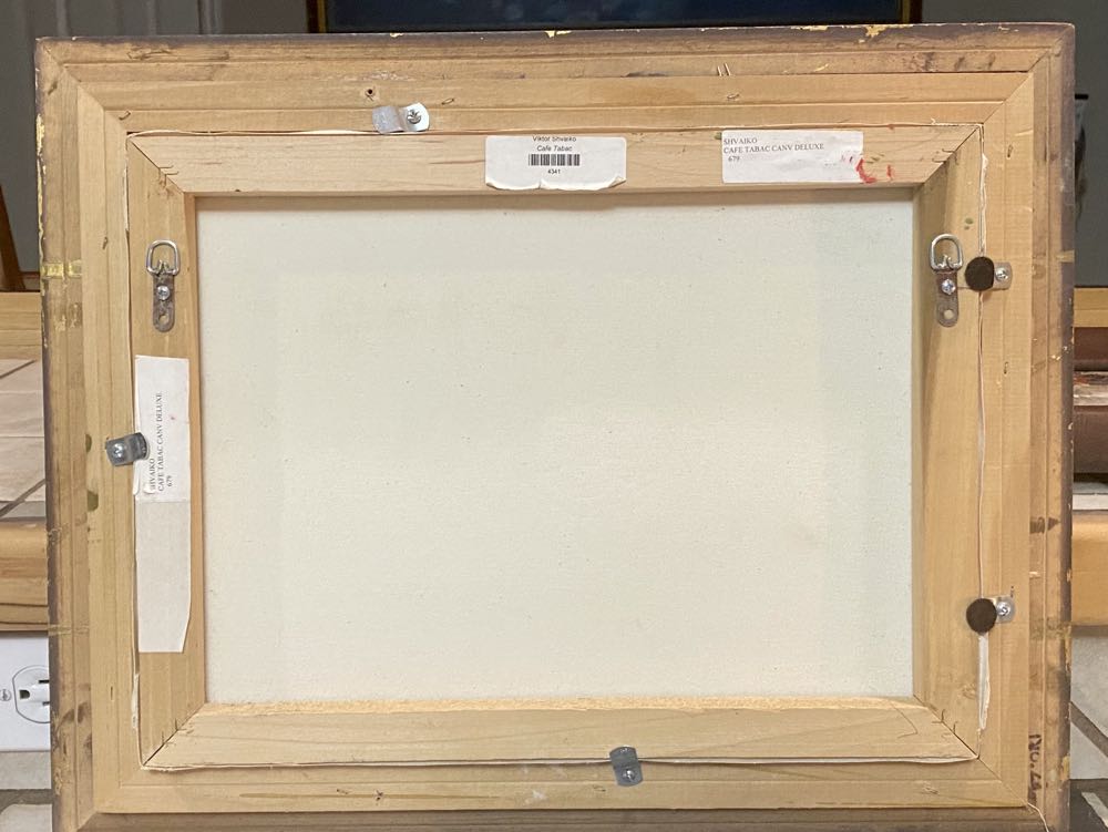 Cafe Tabac By Viktor Shvaiko Limited Edition - Victor Shvaiko art collectible - Main Image 4