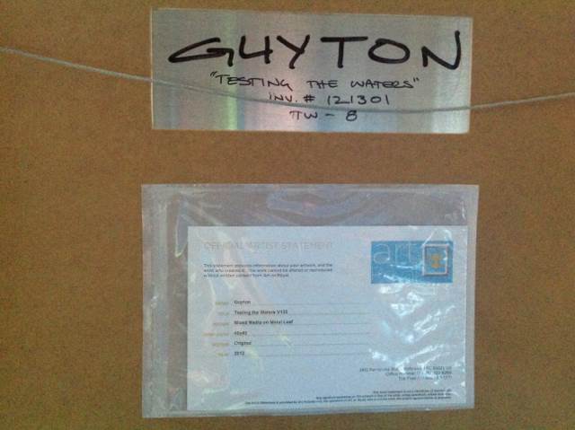 Testing The Waters V135 - Patrick Guyton art collectible - Main Image 2