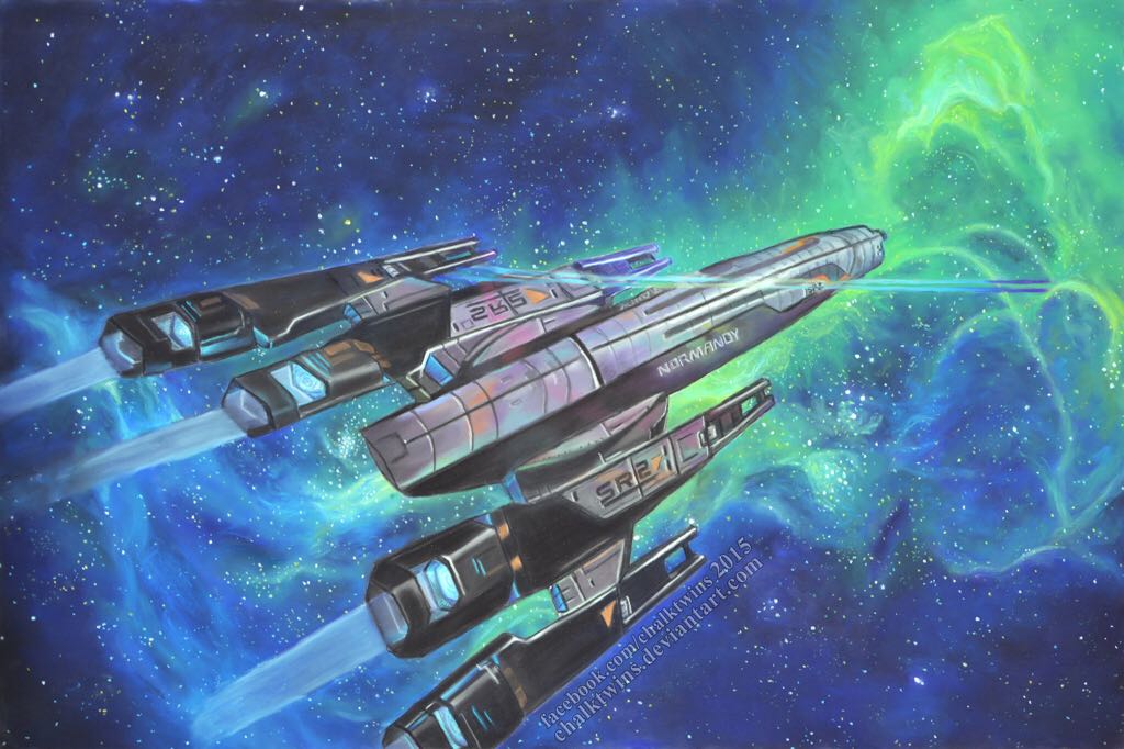 Normandy - ChalkTwins art collectible - Main Image 1