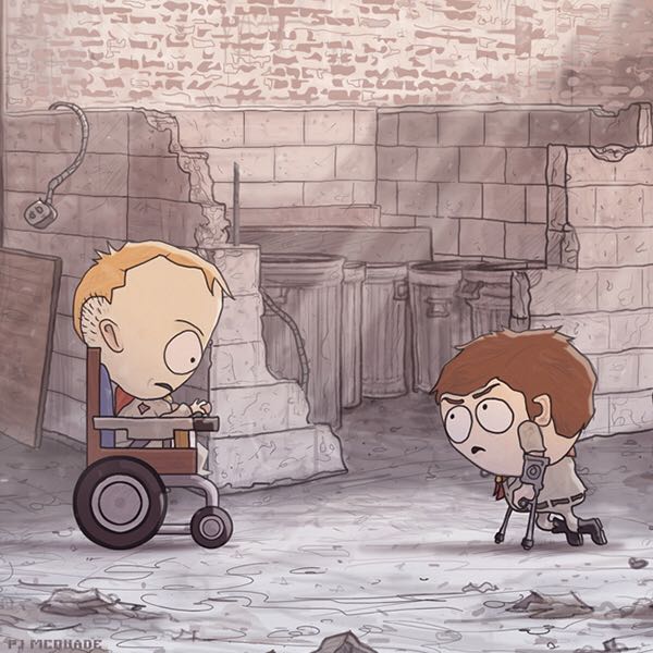 THEY LIVE: South Park variant giclée print - PJ McQuade art collectible - Main Image 2