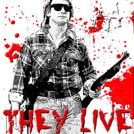 “Rowdy” Roddy Piper as Nada in The Live - Unkown art collectible - Main Image 2