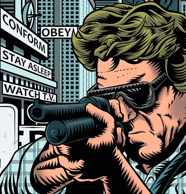 THEY LIVE  - Francesco Dibattista art collectible - Main Image 2