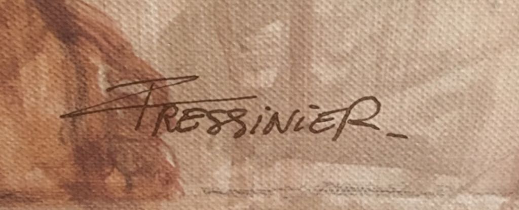 Girls With Flowers - Francois Fressinier art collectible - Main Image 2