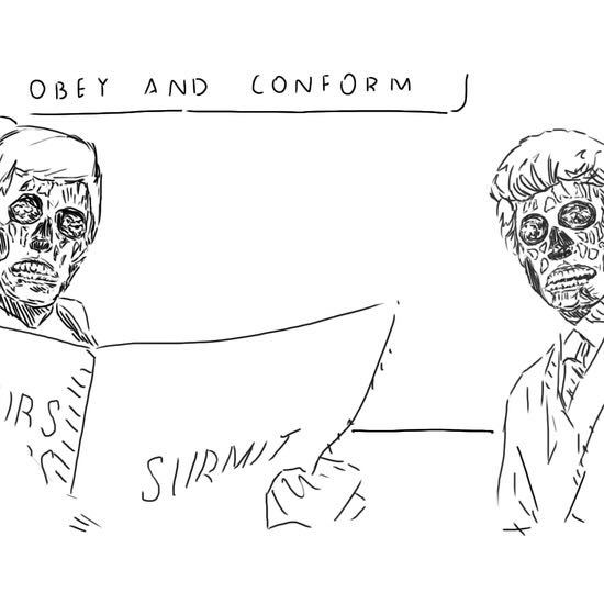 THEY LIVE Art Print Mini - Jorge Soriano art collectible - Main Image 2