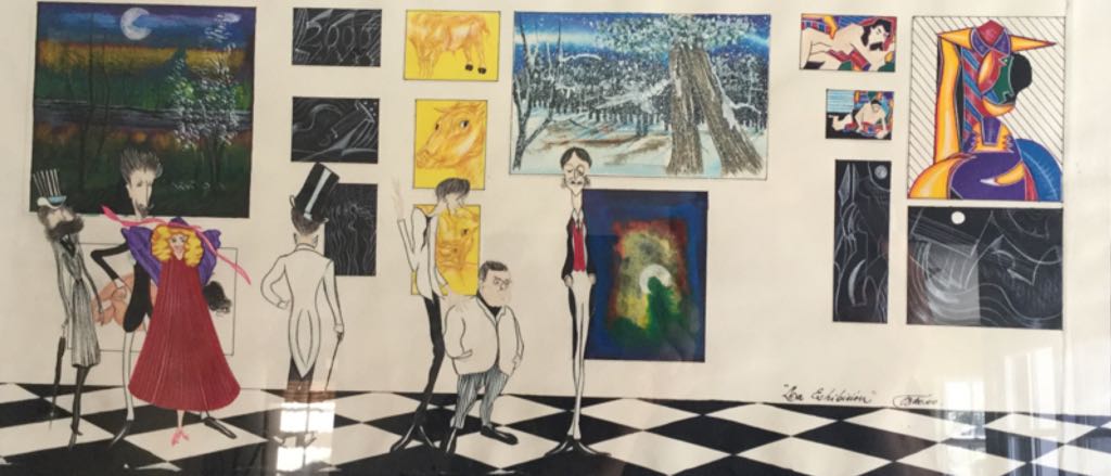La Exhibicion - Artist Unknown art collectible - Main Image 2