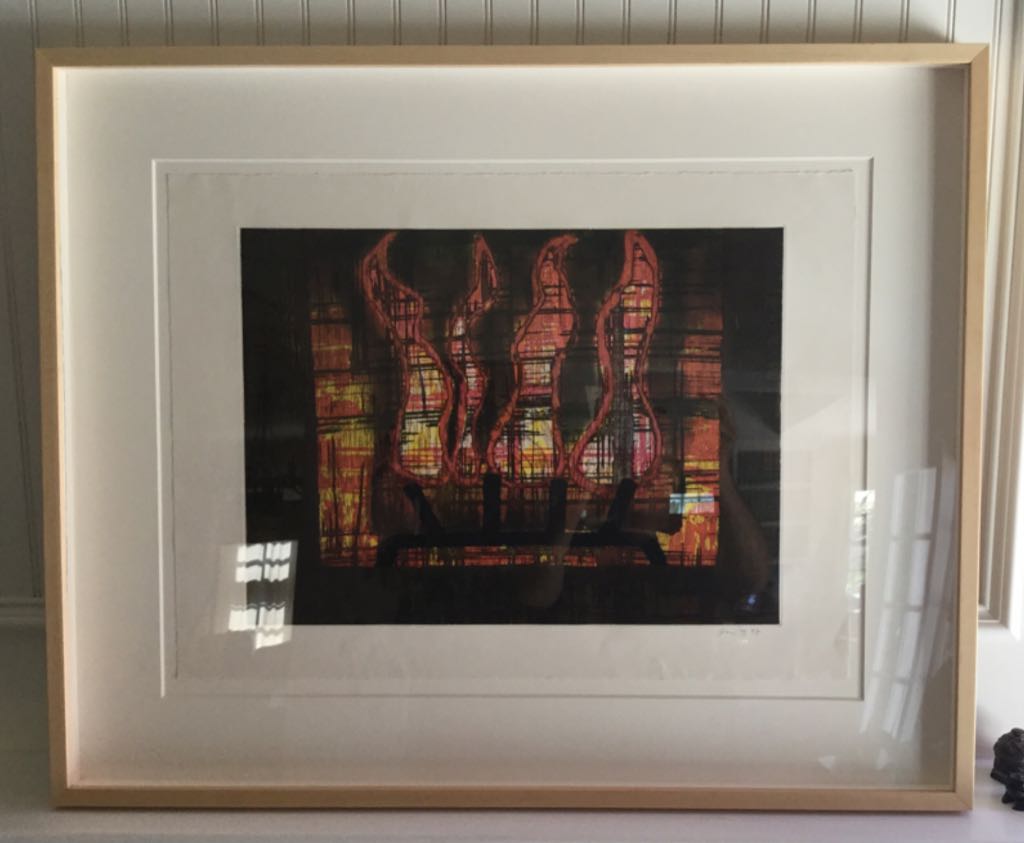 Fireplace - Aaron Fink art collectible - Main Image 1