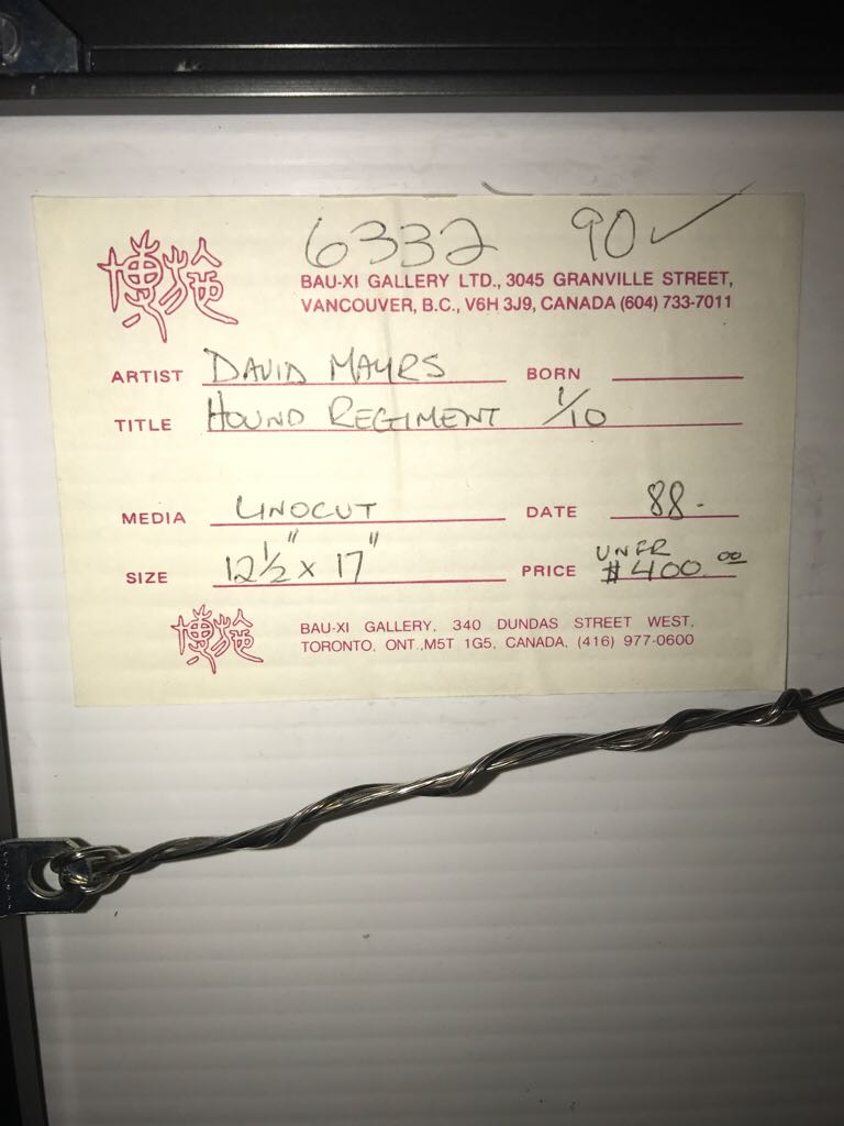 Hound Regiment - Mayrs, David art collectible - Main Image 2